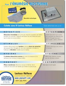 Comparatif culotte détectrice et détecteur sur tapis